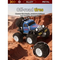 Mini-Legierungs-RC-Geländemonstertruck – 2,4 GHz, 3-Gang, LED-Leuchten (JJRC)