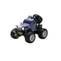Mini Alloy RC Off-Road Monster Truck – 2.4G, 3-snelheden, LED-verlichting (JJRC)