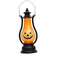 Lampion Dyni Halloween LED Lampka Wiatrak – Dekoracja na Stół/Zawieszenie 16 cm