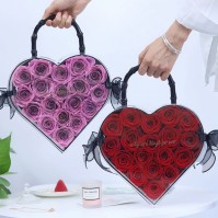 Preserved Rose Heart Gift Box (8 Colors)