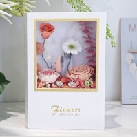 Preserved Rose Arrangement in Book-Style Gift Box, 6 Colors