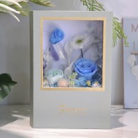 Eternal Flower Book Gift Box