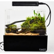 Cunzo Mini Paludarium med belysning och värmare