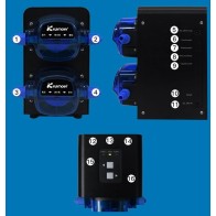 Jebao SCP WiFi Smart Cross Flow Criador de Ondas para Aquário