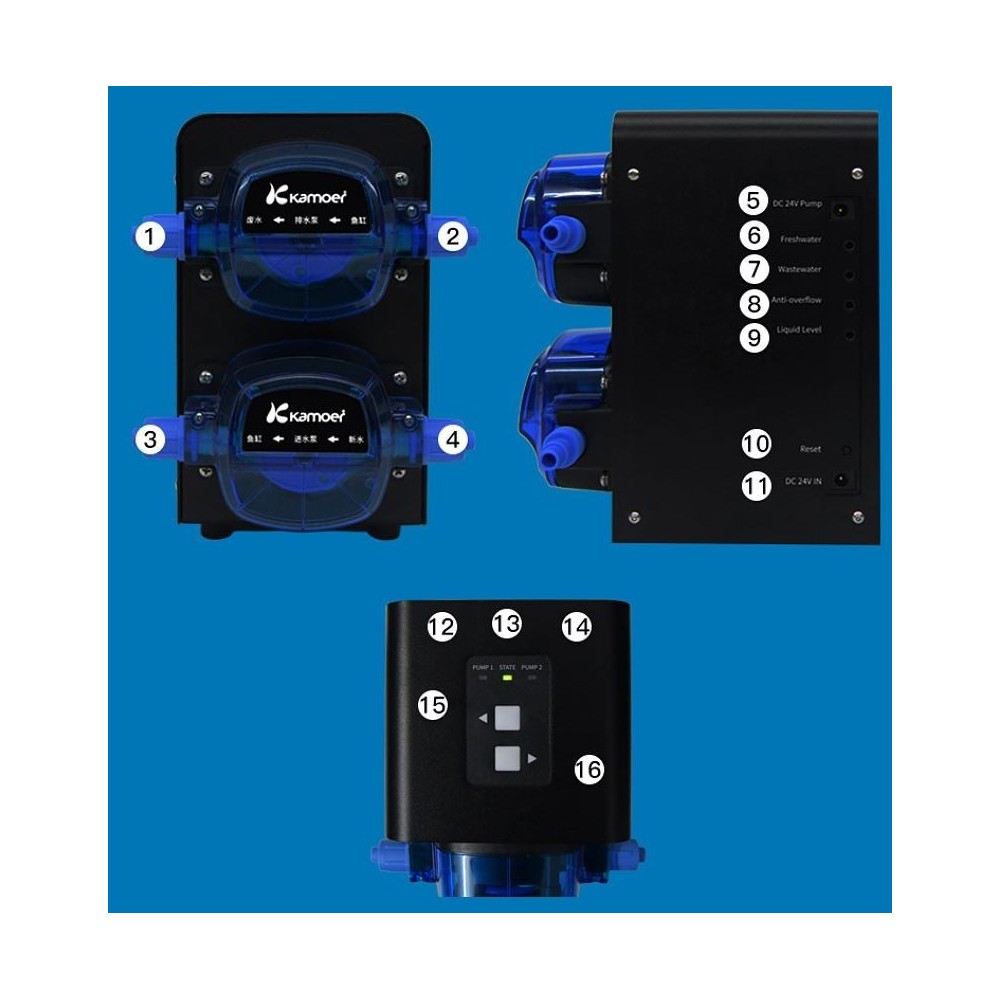 Jebao SCP WiFi Smart Cross Flow Generatore di Onde per Acquario