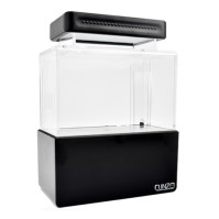 Cunzo Bể cá mini bằng kính acrylic cho nước mặn và nước ngọt