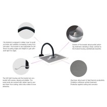 Zetlight E200 / E200S Tuzlu Su Akvaryumları için Refugium LED Işık