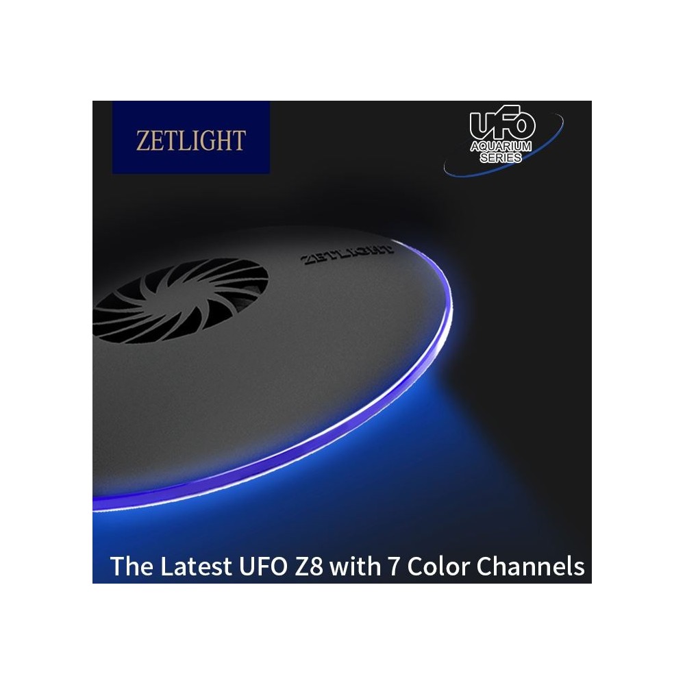 Zetlight UFO ZE8600M / ZE8600F உப்புவளம் மற்றும் புதிய நீர் வளைவுகளுக்கான அக்வேரியம் எல்இடி விளக்கு